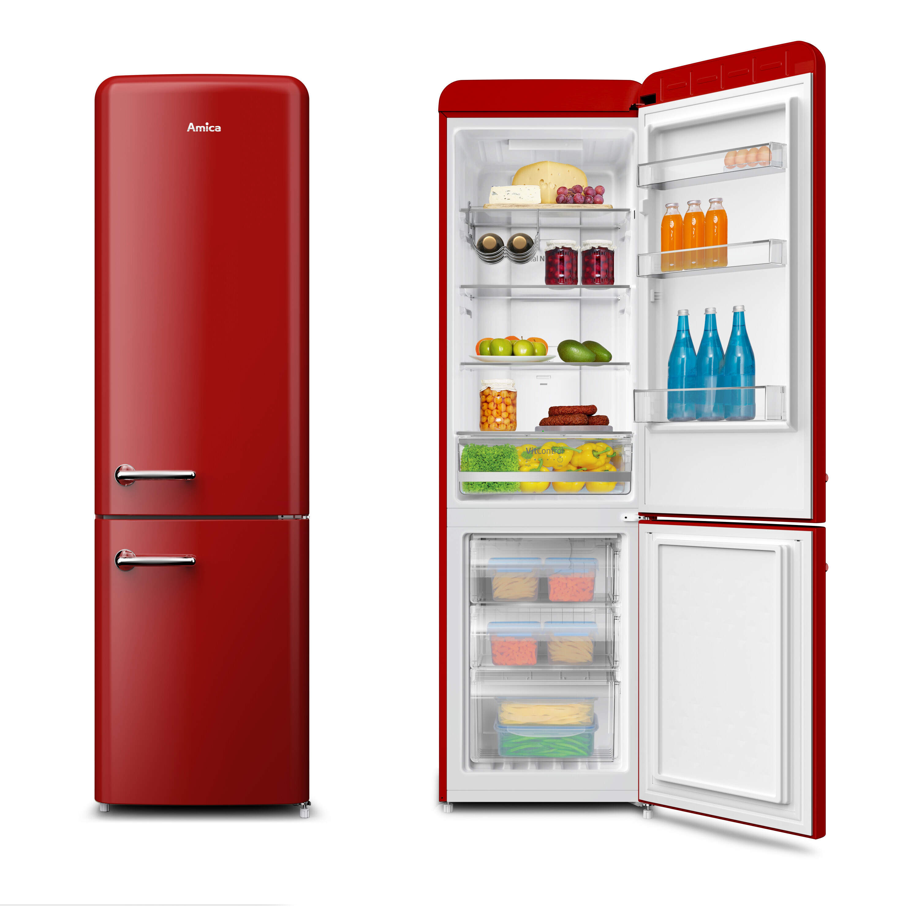 Freestanding refrigerator